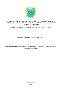 Versatilidade Aérea [recurso eletrônico] : A importância da atualização do sensor FLIR do A-29 para as Ações de Força Aérea