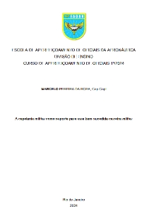 A capelania militar como suporte para uma bem-sucedida carreira militar [recurso eletrônico]
