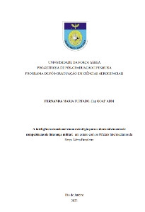 A inteligência emocional como estratégia para o desenvolvimento de competências de liderança militar : um estudo com os Oficiais Intermediários da Força Aérea Brasileira