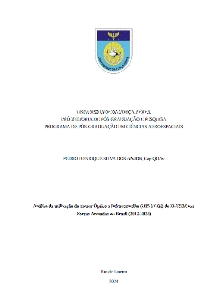 Análise da utilização do Sensor Óptico e Infravermelho (OIS-FLIR) do H-225M nas Forças Armadas Brasileiras (2012-2024)