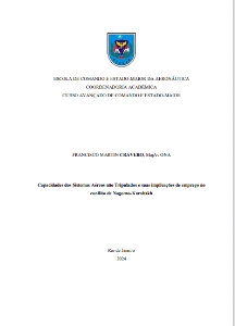 Capacidades dos Sistemas Aéreos não Tripulados e suas implicações de emprego no conflito de Nagorno-Karabakh [recurso eletrônico]