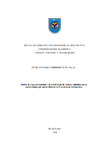 Análise do impacto econômico na substituição de viaturas administrativas convencionais por carros elétricos no Comando da Aeronáutica [recurso eletrônico]