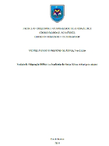 Estágio de Adaptação Militar da Academia da Força Aérea [recurso eletrônico] : treinar para adaptar
