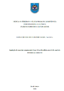 Aquisição de materiais comuns pela Força Aérea Brasileira através de comércio eletrônico (e-commerce) [recurso eletrônico]