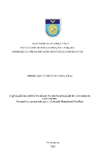 A questão da conectividade na identificação de centros de gravidade : perspectivas aeroespaciais para o comando operacional brasileiro
